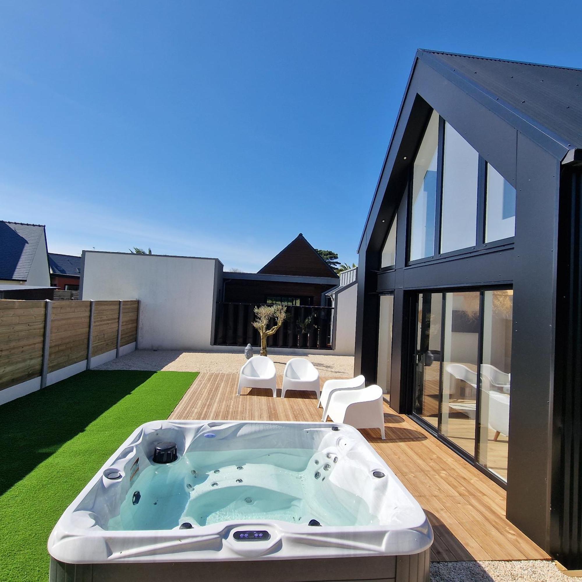 Les Portsallaises Piscine Ou Spa A 300M De La Plage Ploudalmézeau 外观 照片